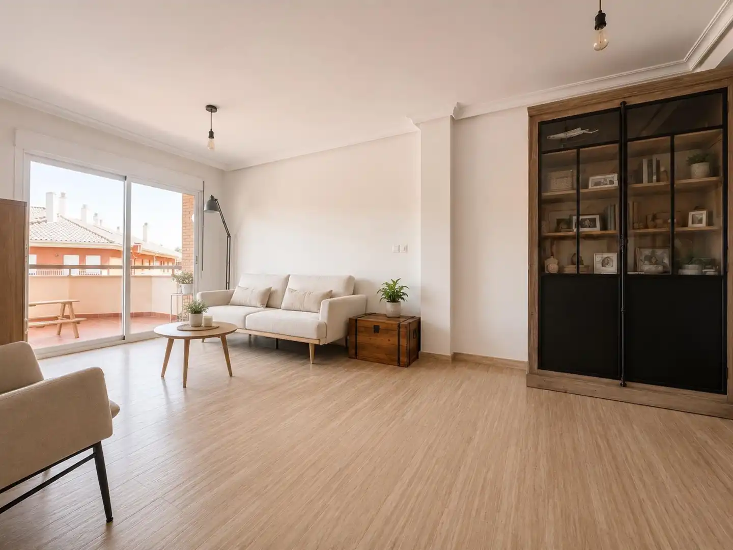 Sala de estar de Ático en venta en Jávea / Xàbia con Aire acondicionado, Calefacción y Terraza