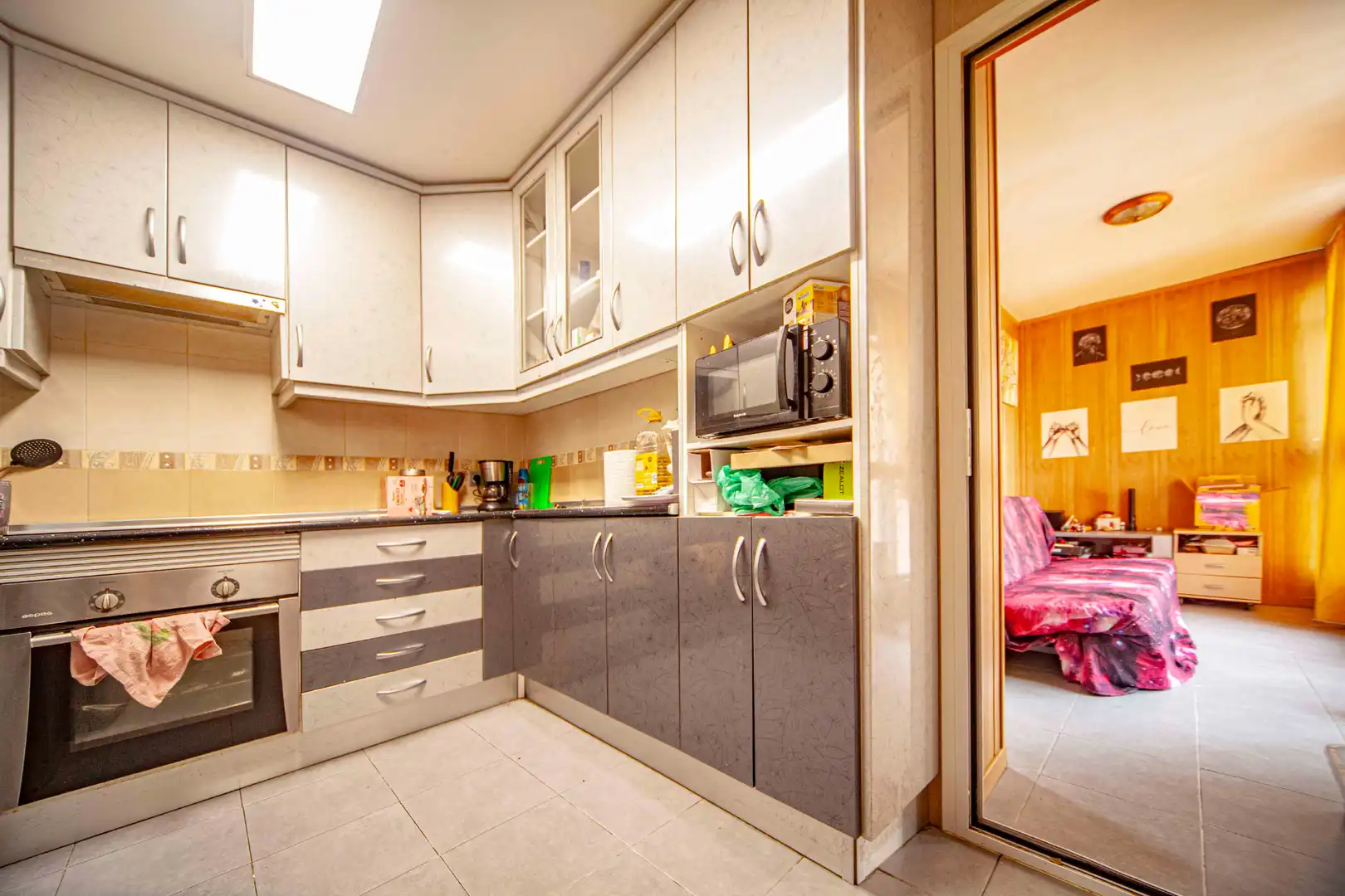 Kitchen of Flat for sale in Madrid  with Air Conditioner, Heating and Parquet flooring