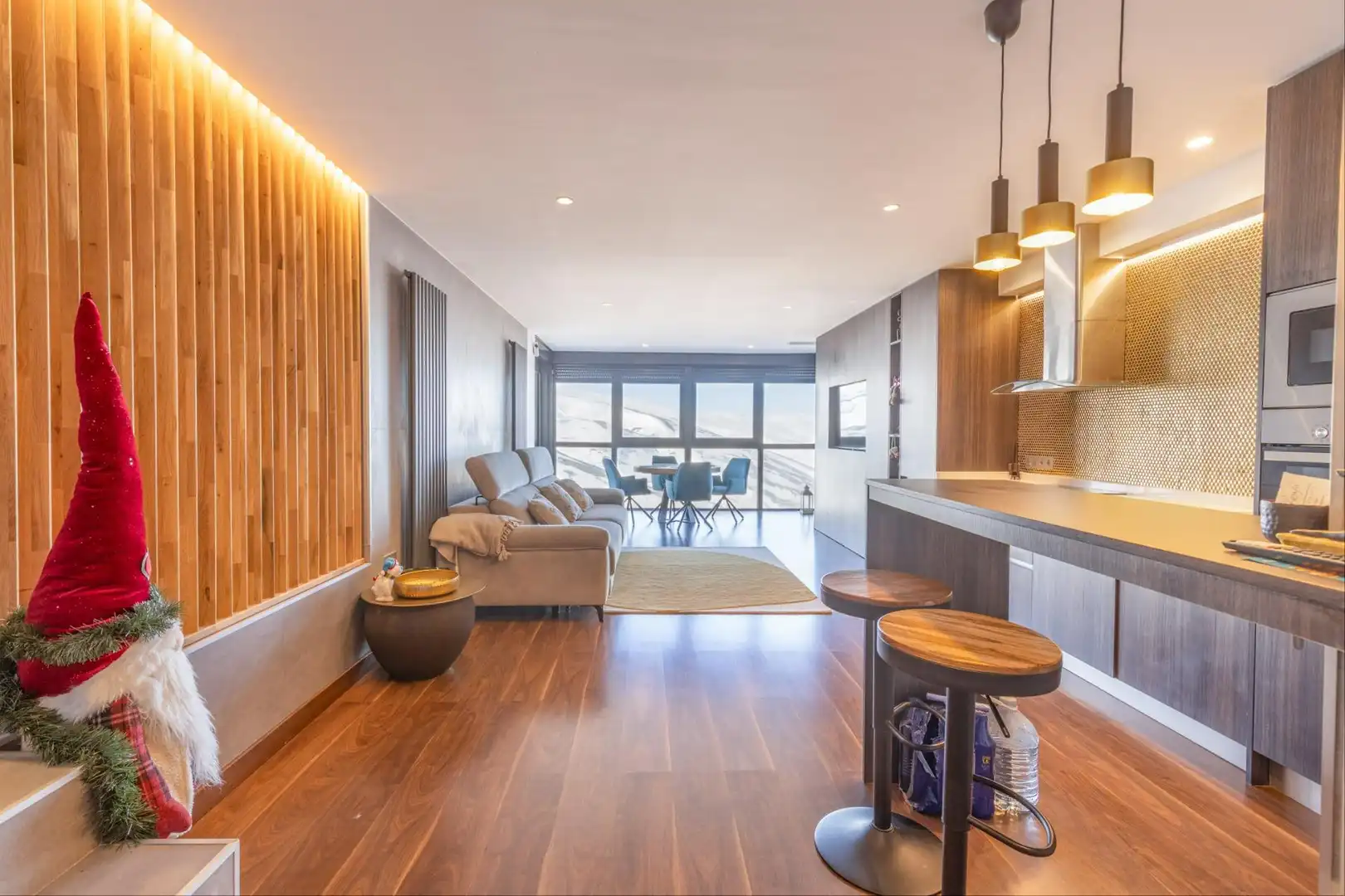 Sala d'estar de Apartament en venda en Sierra Nevada amb Calefacció i Traster