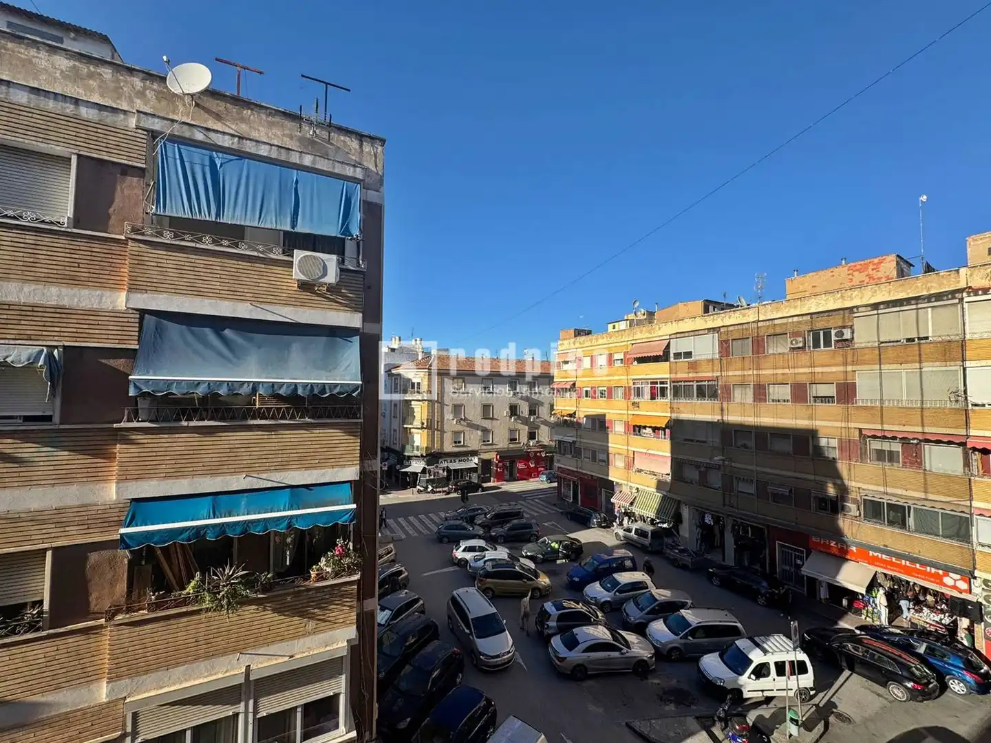 Vista exterior de Piso en venta en Murcia con Amueblado