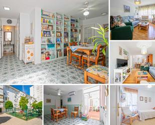 Exterior view of Flat for sale in  Sevilla Capital  with Air Conditioner, Private garden and Terrace