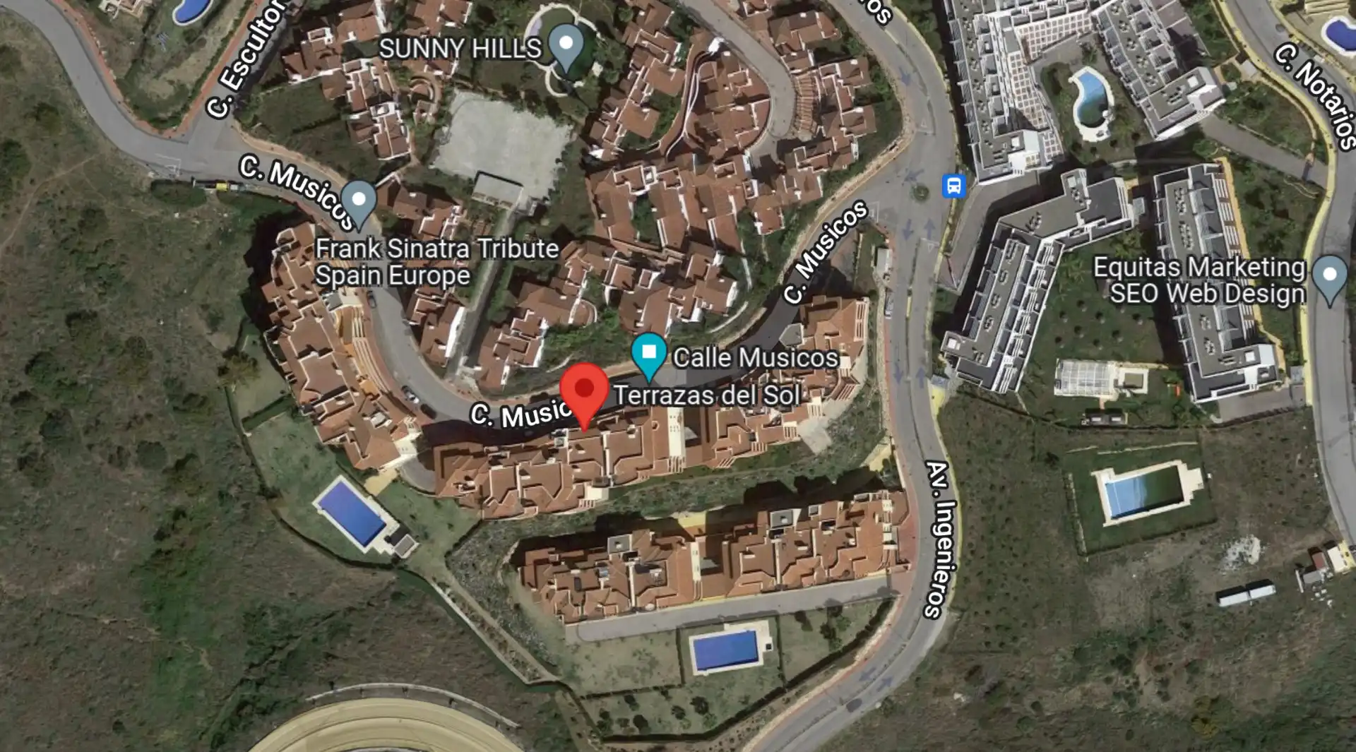 Exterior view of Storage room for rent in Mijas