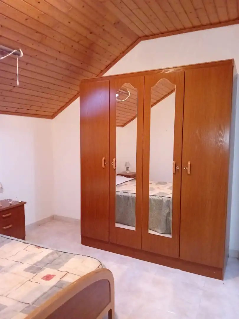 Schlafzimmer von Haus oder Chalet zur Miete in A Mezquita  mit Heizung, Abstellraum und Möbliert