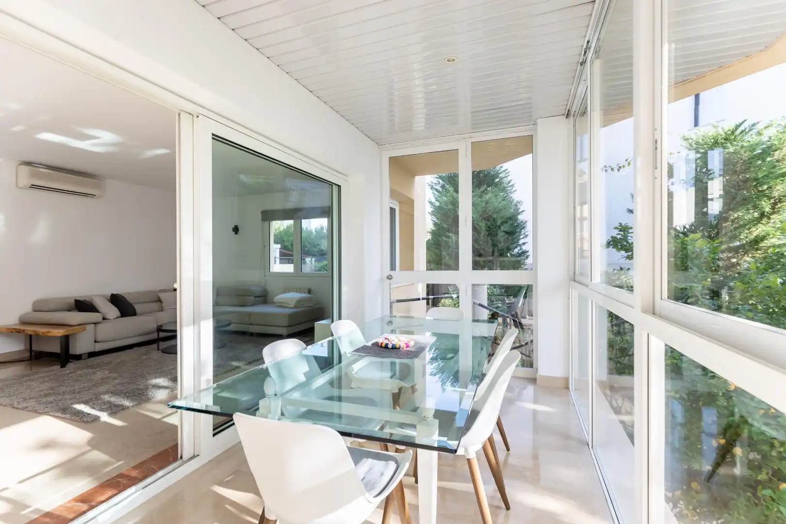 Terrasse von Maisonette zum Verkauf in  Palma de Mallorca mit Klimaanlage, Privatgarten und Terrasse