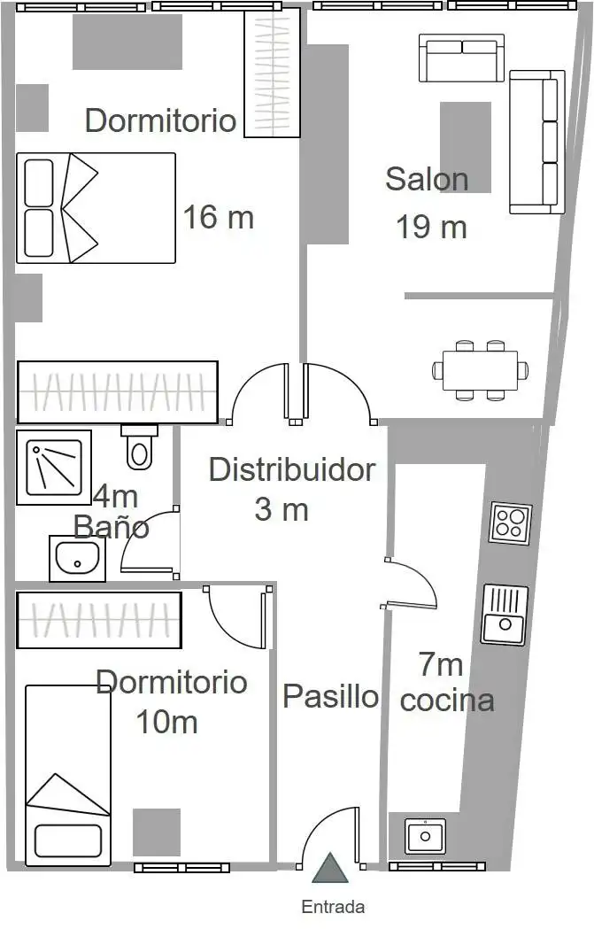 Piso en venta en San Pedro del Pinatar con Aire acondicionado, Calefacción y Jardín privado