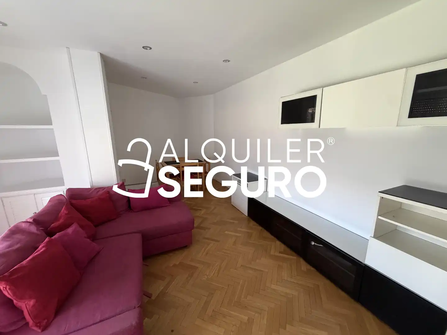 Living room of Flat for rent in Madrid  with Air Conditioner, Heating and Terrace