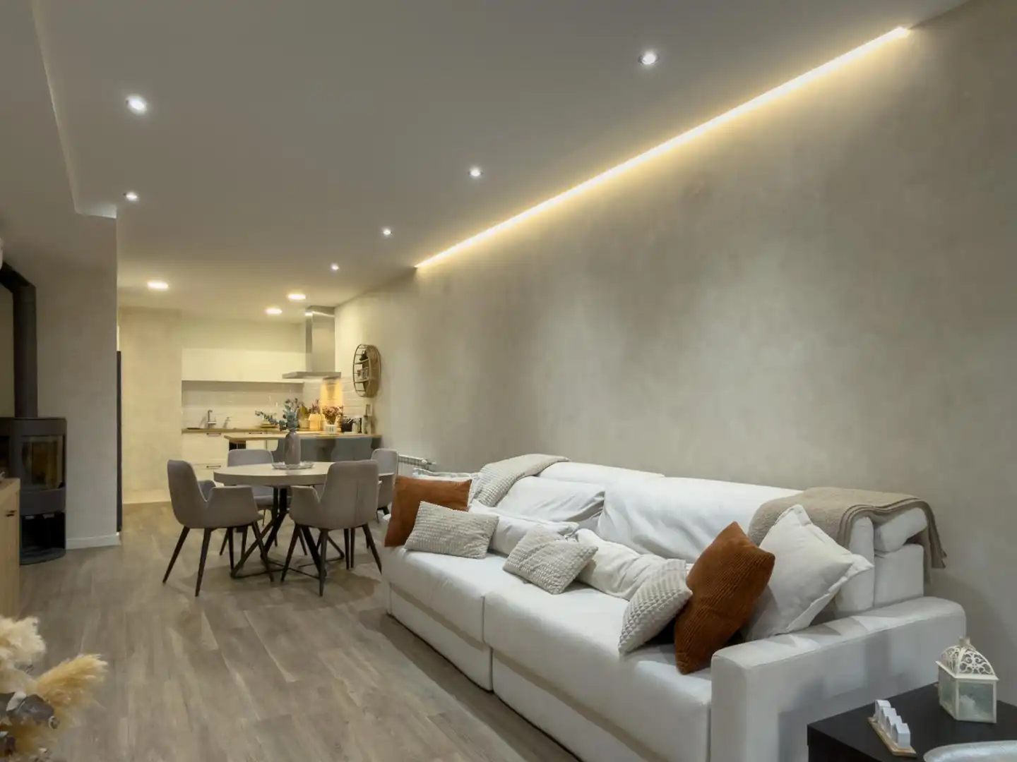 Sala de estar de Finca rústica en venta en Calonge i Sant Antoni con Calefacción y Jardín privado