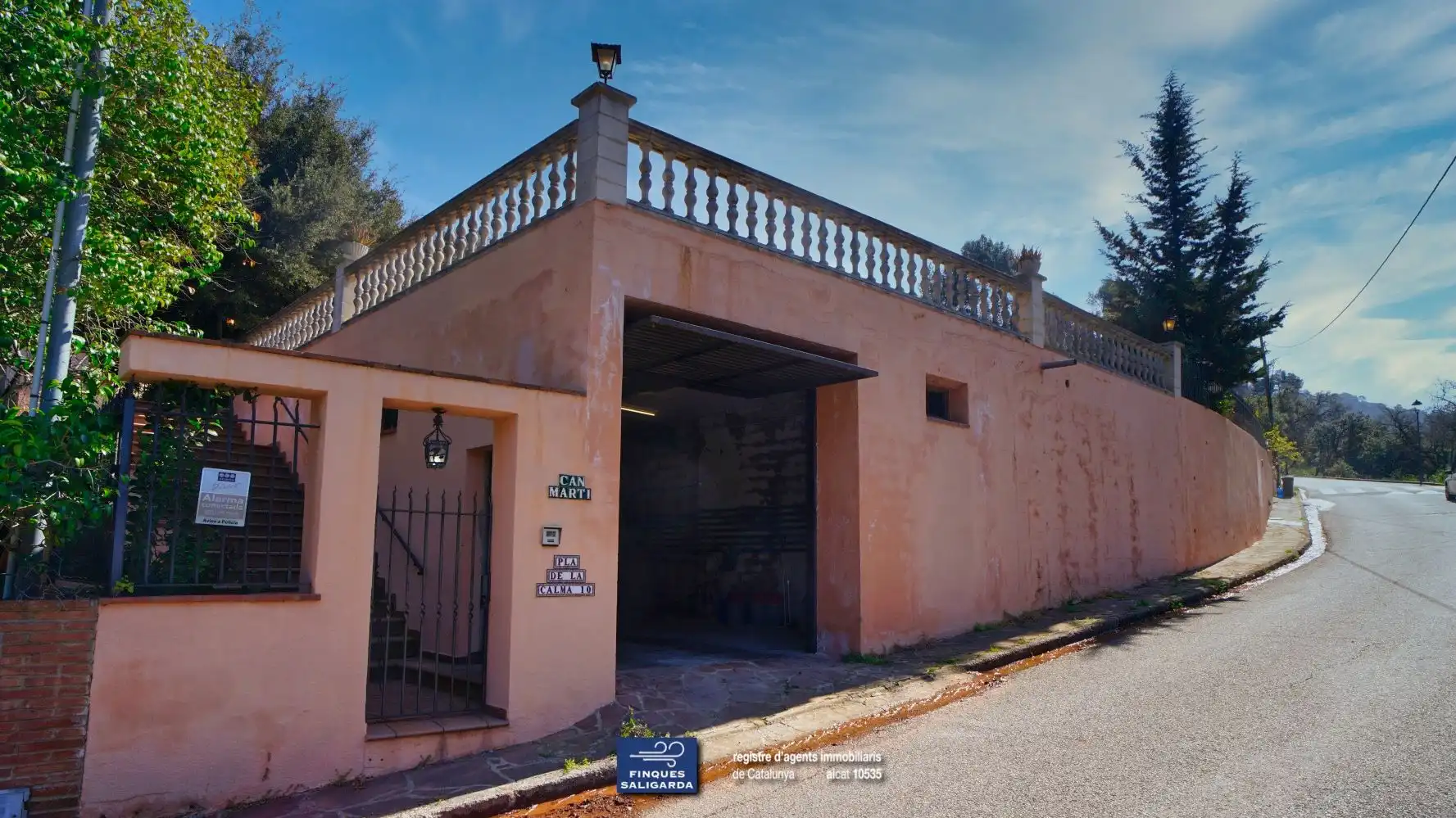 Vista exterior de Casa o xalet en venda en Tagamanent amb Calefacció, Terrassa i Traster