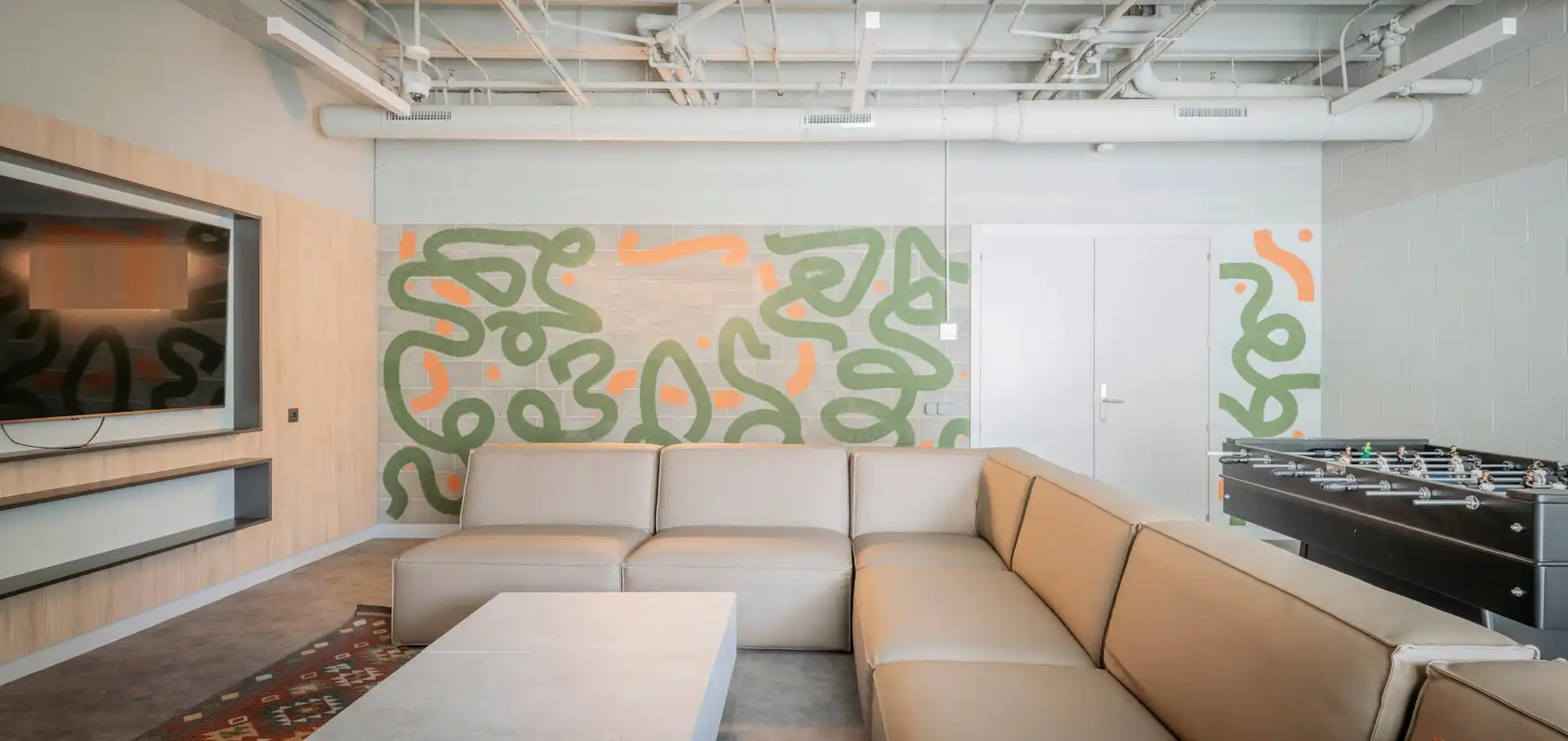 Wohnzimmer von Gebäude zur Miete in Madrid