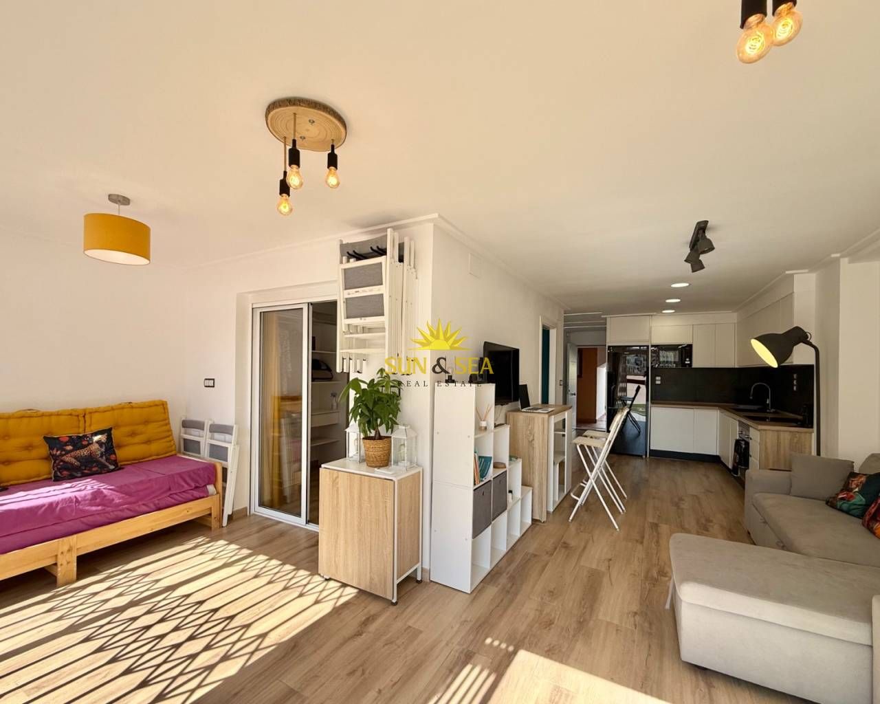 Living room of Planta baja to rent in Torrevieja  with Air Conditioner, Heating and Furnished