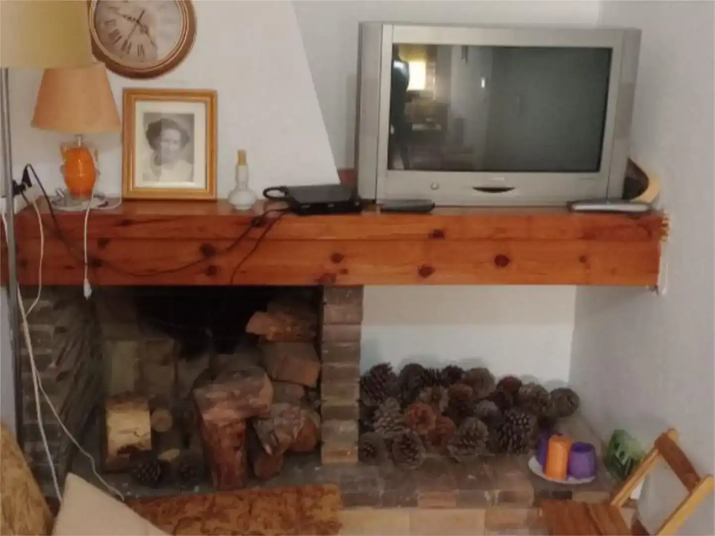 Sala d'estar de Casa adosada en venda en Landete