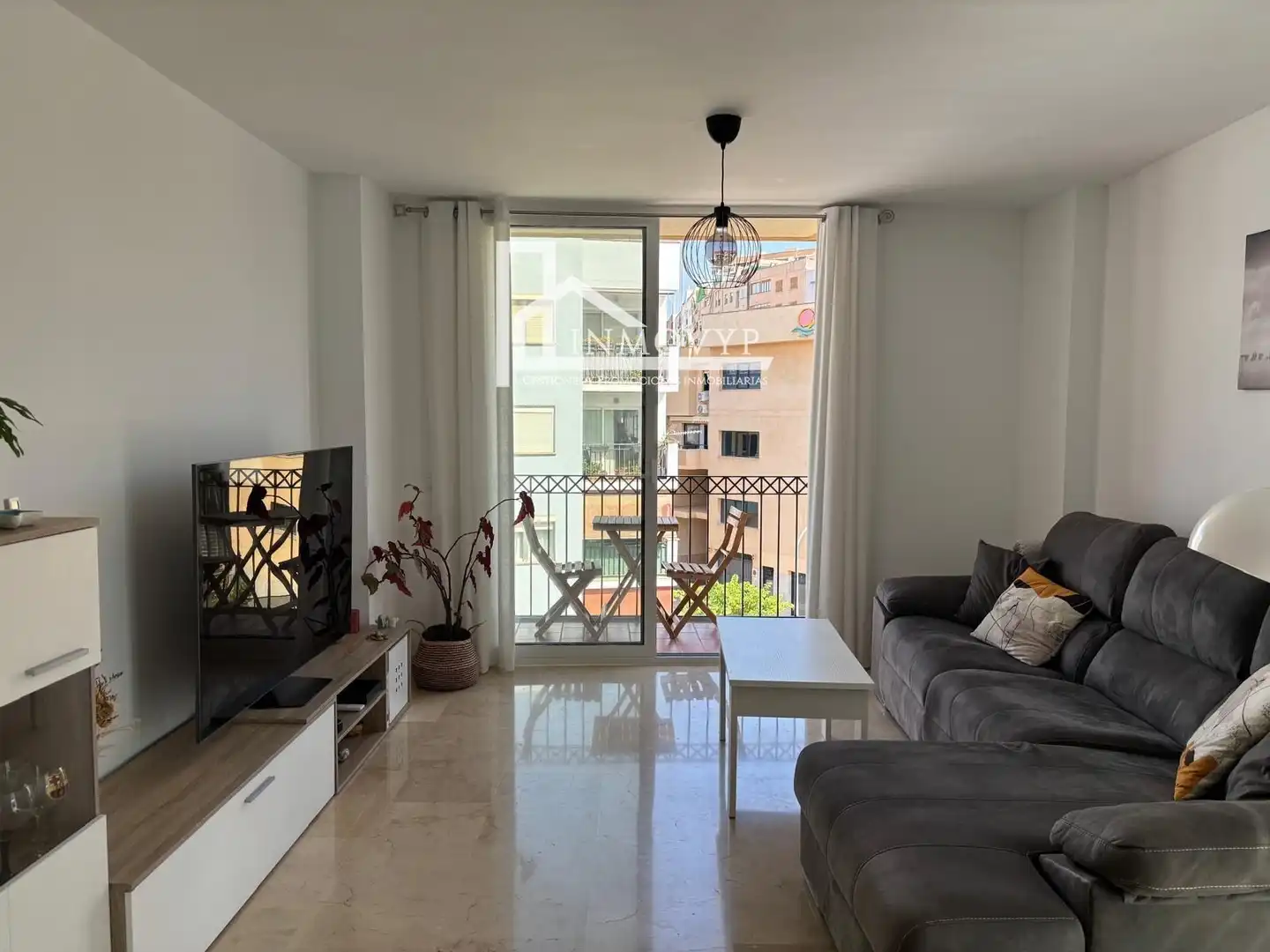 Living room of Attic for sale in  Palma de Mallorca  with Air Conditioner and Terrace