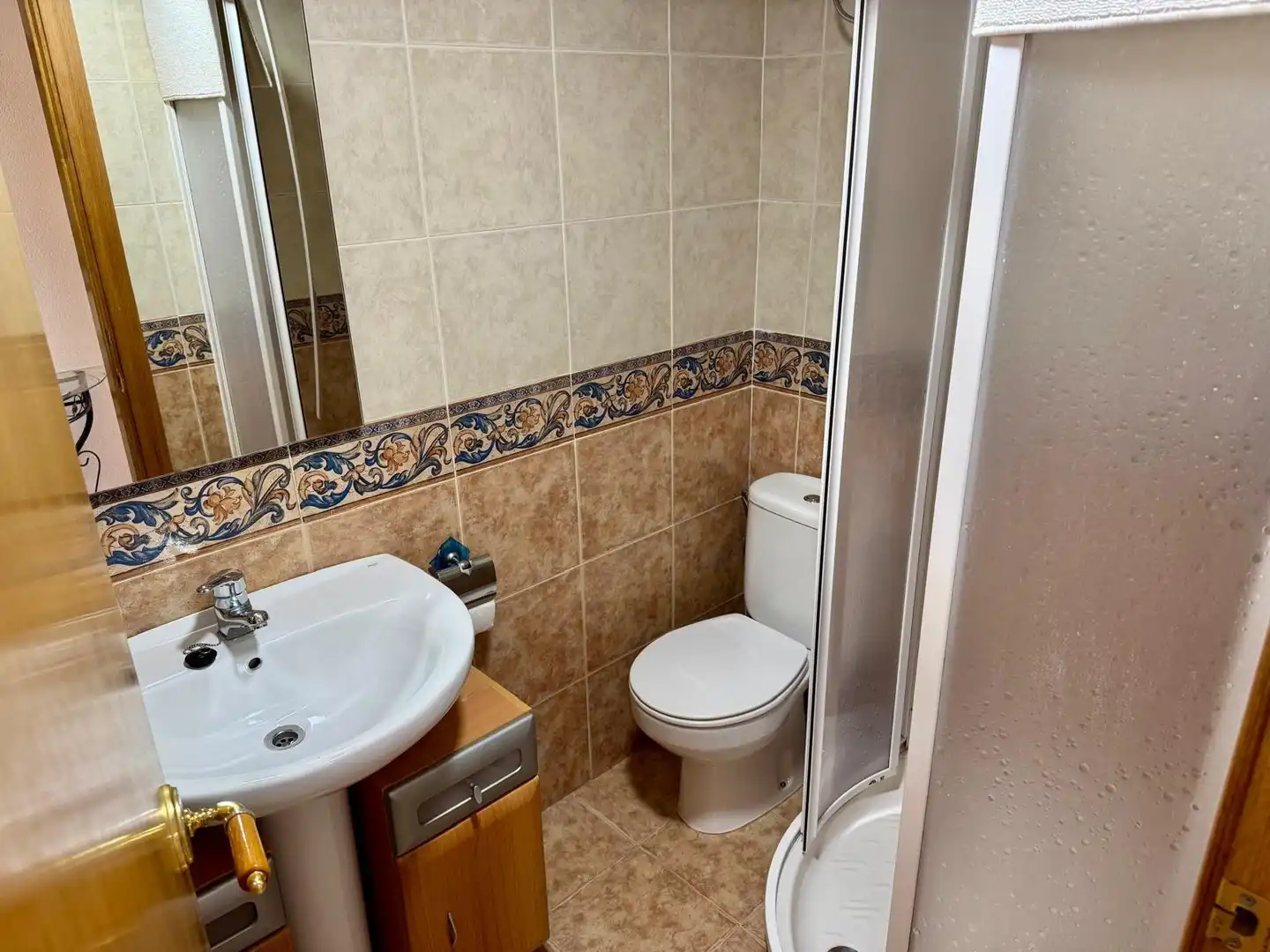 Bathroom of Apartments for rent in Alicante / Alacant  with Air Conditioner, Furnished and Community pool