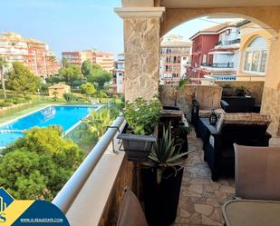 Terrace of Flat for sale in Torrevieja  with Terrace, Furnished and Balcony