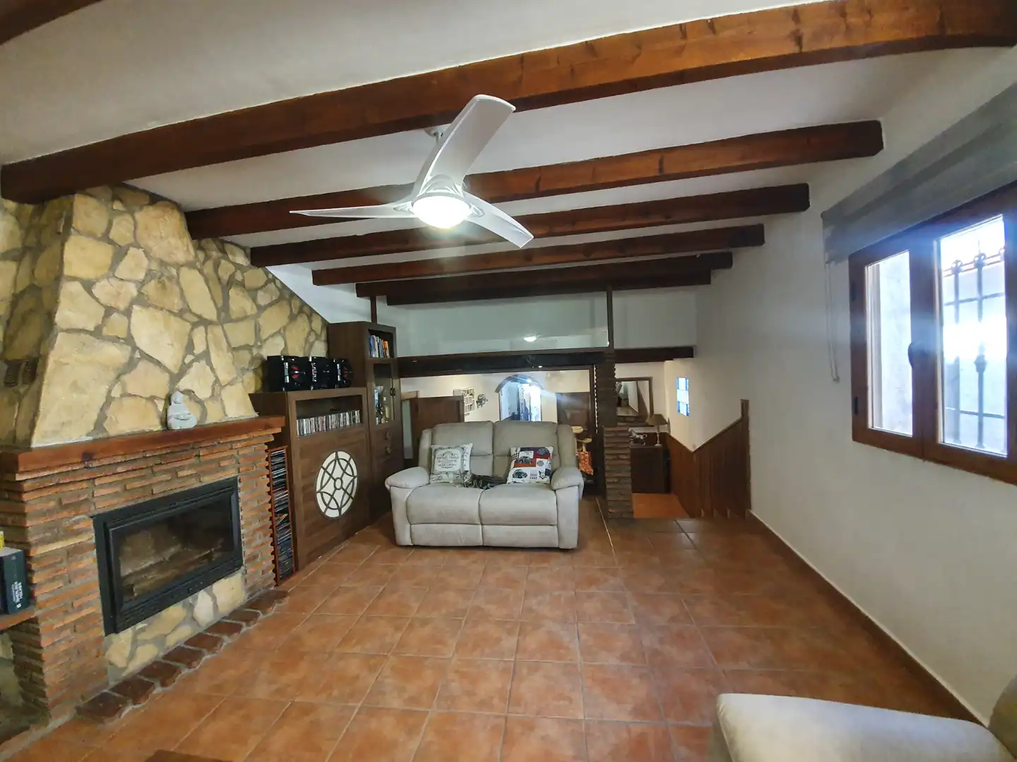 Living room of Houses for sale in Dólar  with Air Conditioner, Heating and Private garden