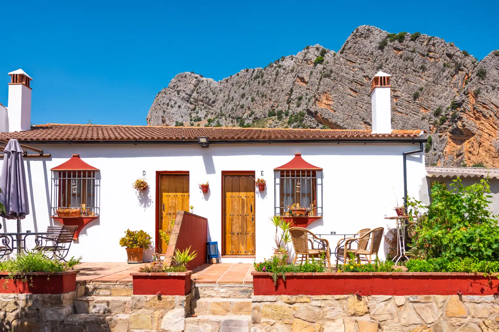 Vista exterior de Finca rústica en venta en Montejaque con Aire acondicionado, Jardín privado y Terraza