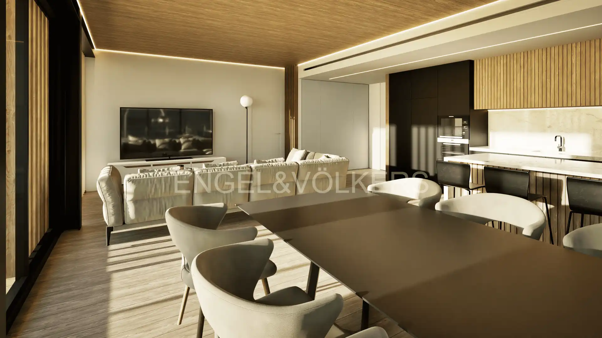 Sala de estar de Piso en venta en Mataró con Aire acondicionado, Calefacción y Parquet
