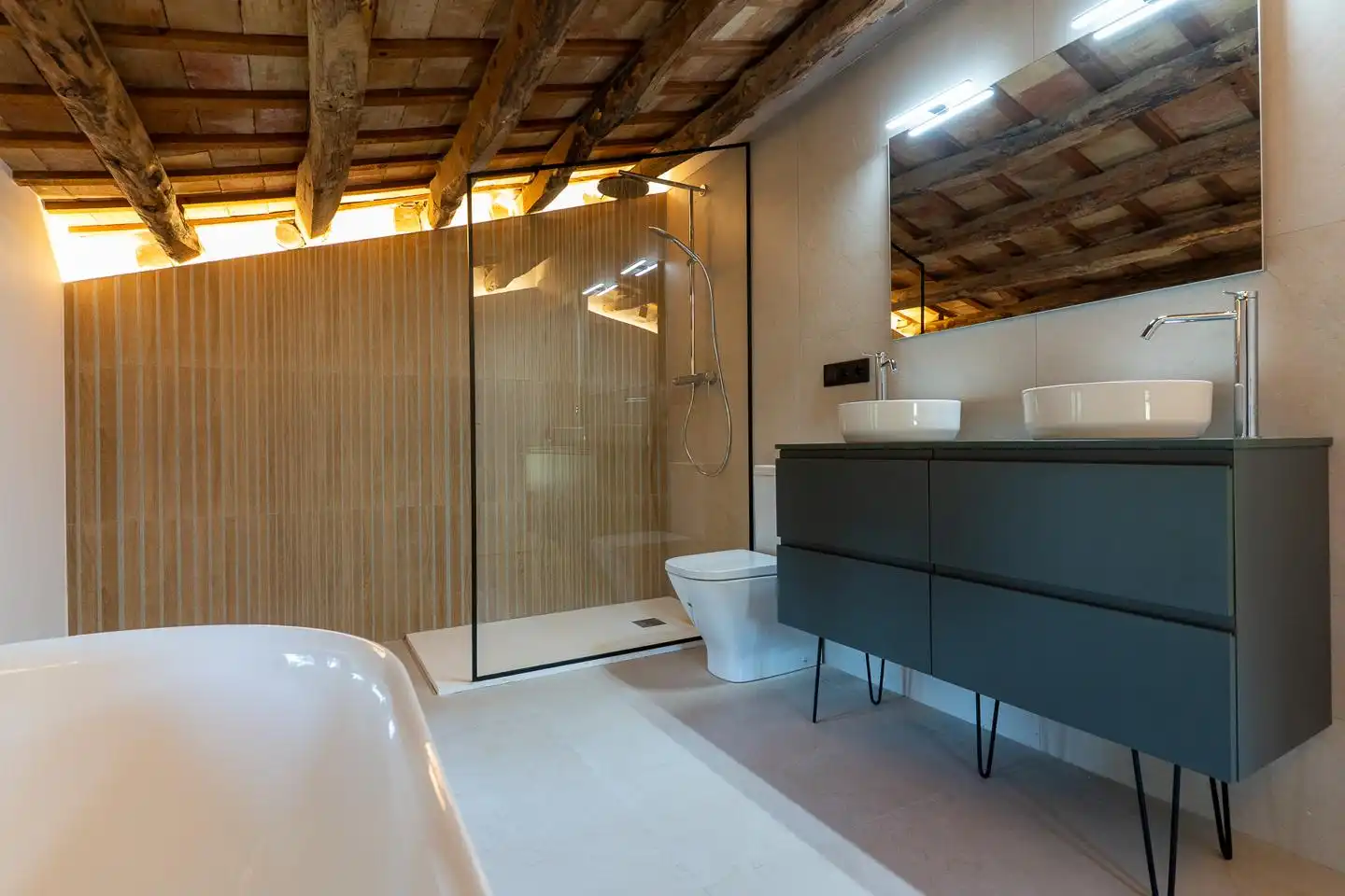 Baño de Casa o chalet en venta en Cocentaina con Aire acondicionado, Jardín privado y Terraza