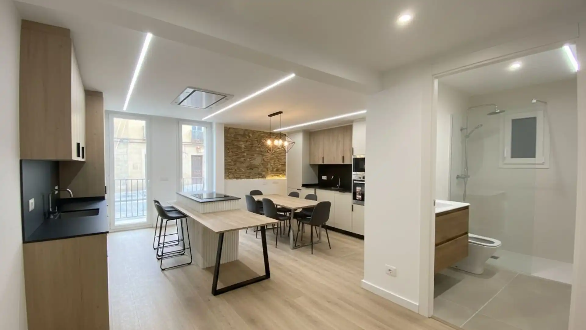 Cocina de Casa o chalet en venta en Montcada i Reixac con Calefacción, Parquet y Terraza