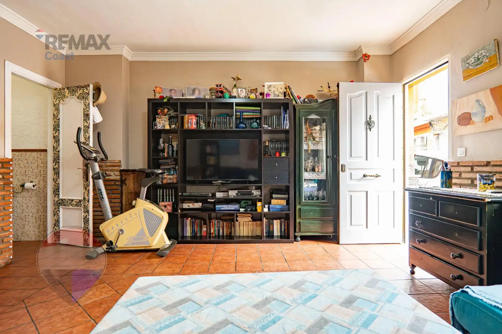 Sala de estar de Casa o chalet en venta en Málaga