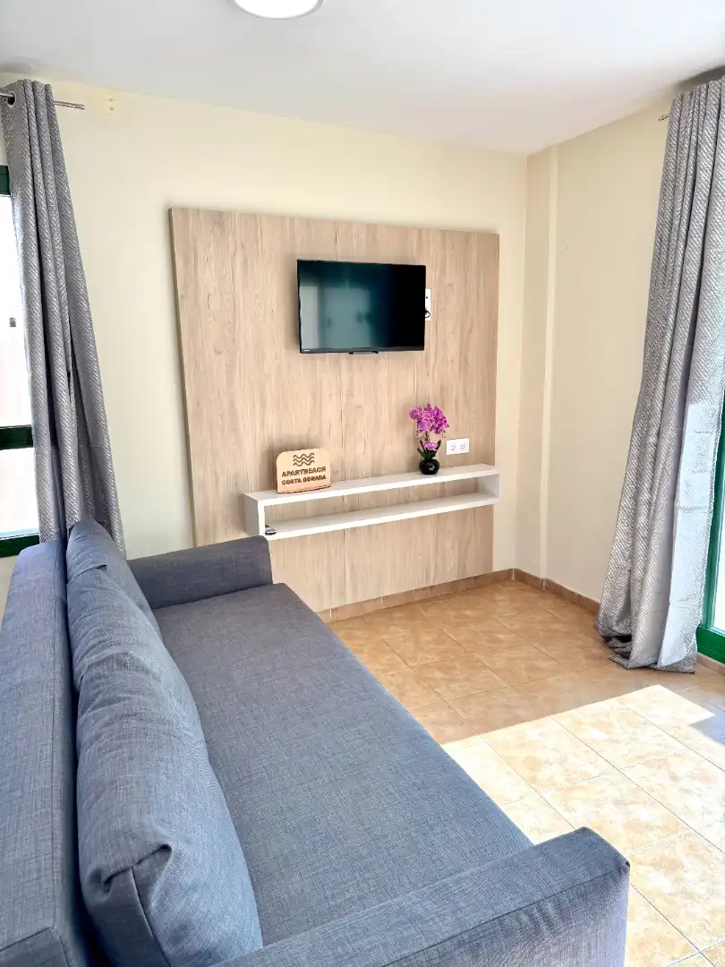 Sala de estar de Apartamento de alquiler en Salou con Terraza, Amueblado y Horno