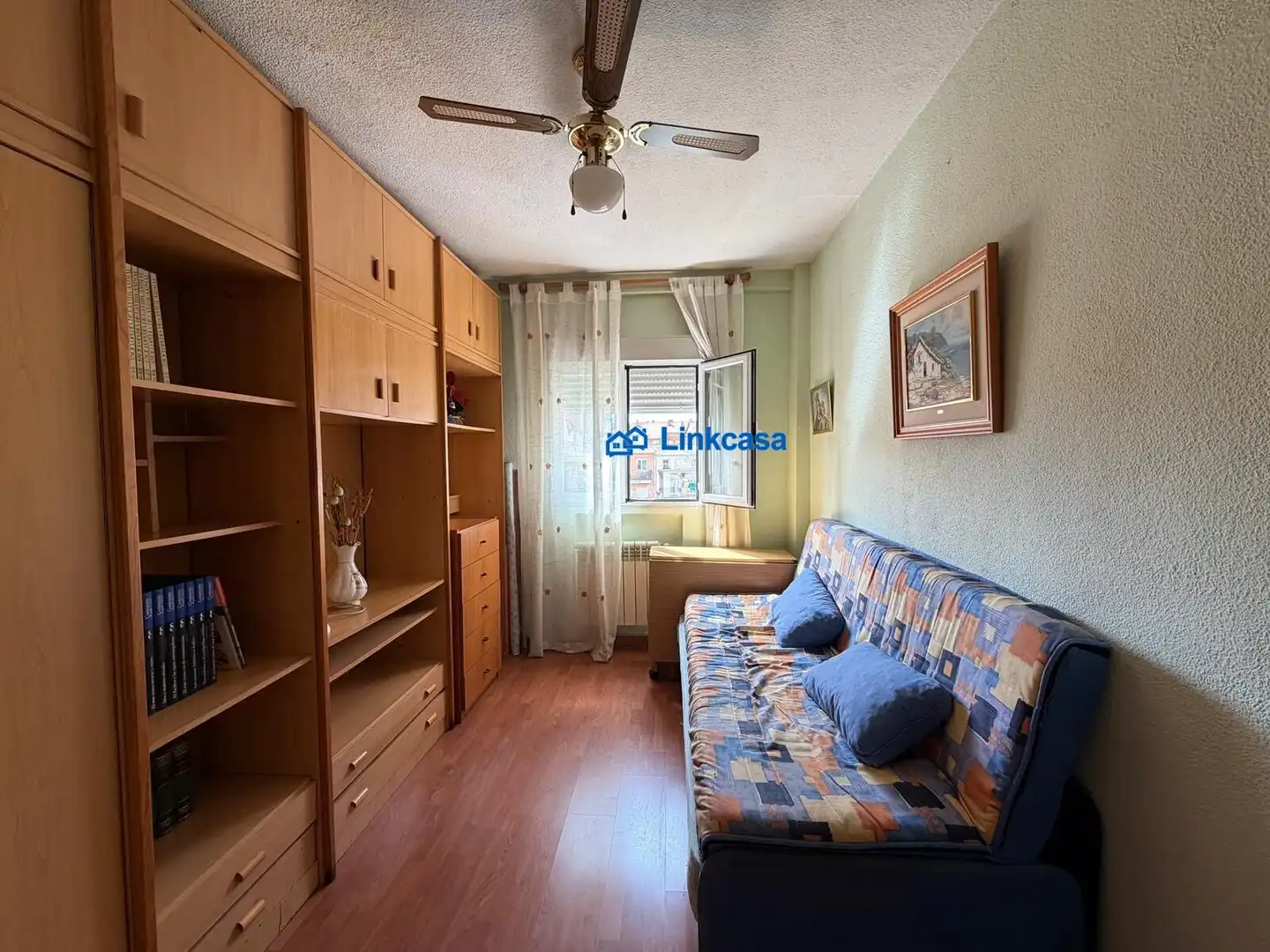 Bedroom of Flat for sale in Madrid  with Heating, Private garden and Terrace