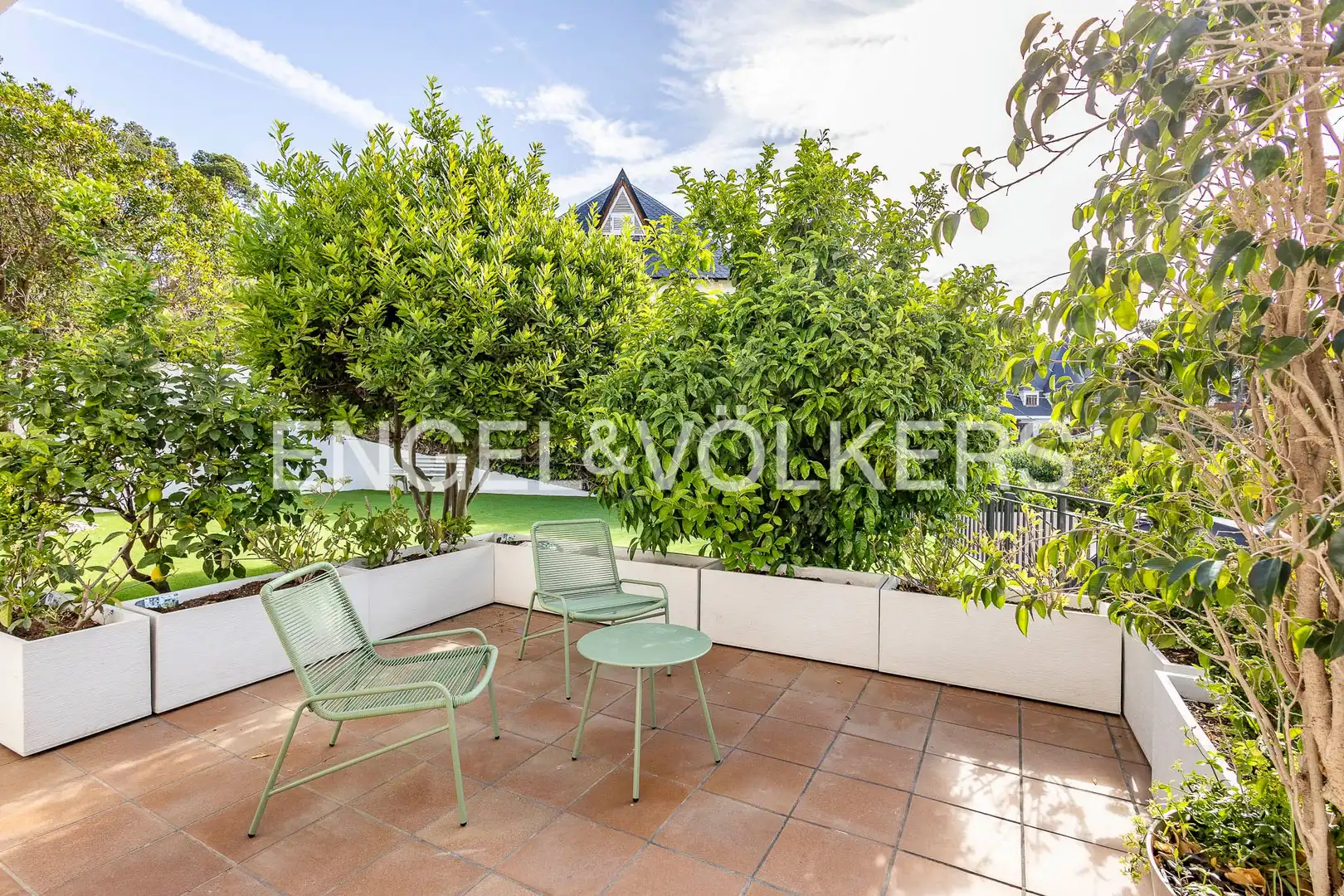 Terraza de Casa adosada en venta en Gavà con Aire acondicionado, Calefacción y Jardín privado