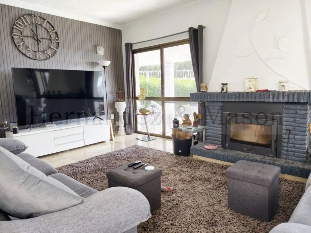 Living room of Houses for sale in Benalmádena  with Air Conditioner, Terrace and Swimming Pool