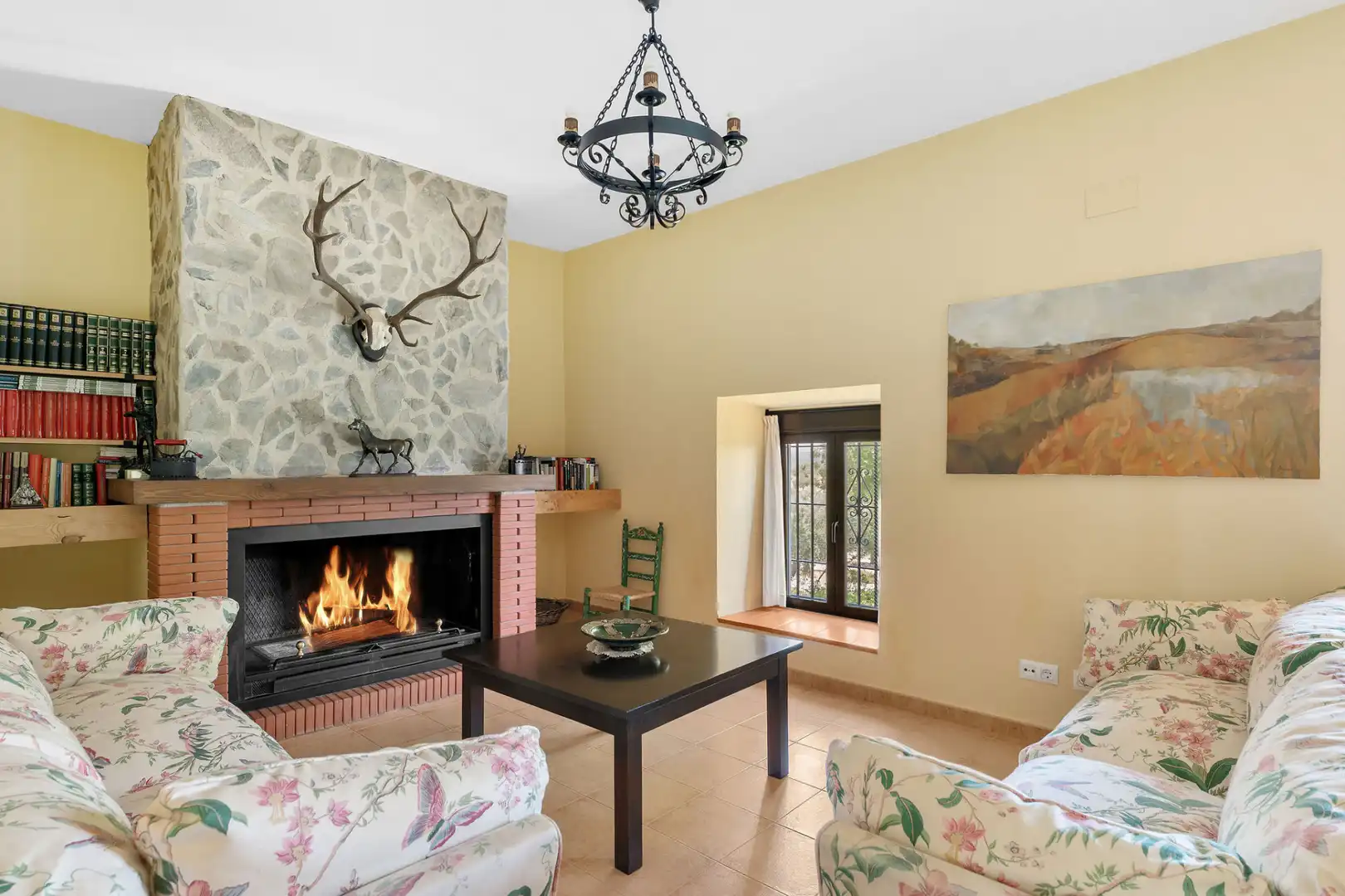 Sala de estar de Casa o chalet en venta en Marmolejo con Aire acondicionado, Jardín privado y Terraza