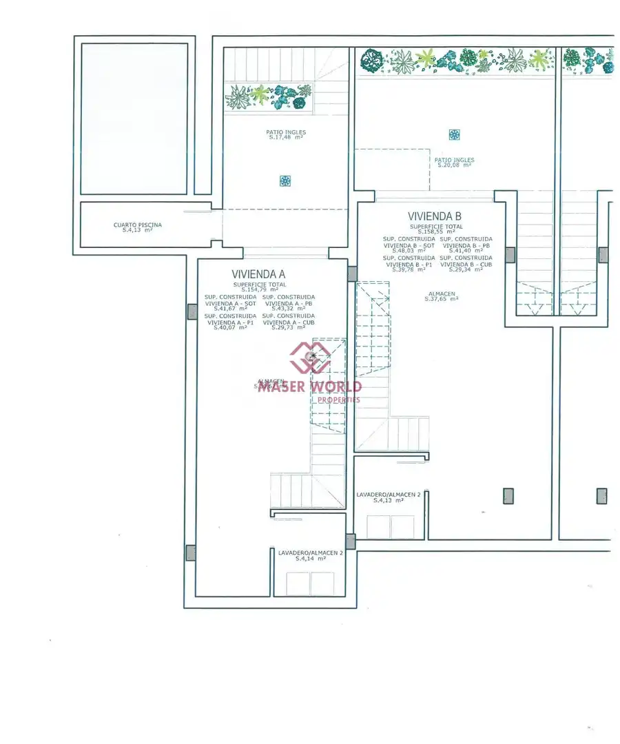 Houses for sale in Mazarrón  with Heating, Private garden and Terrace