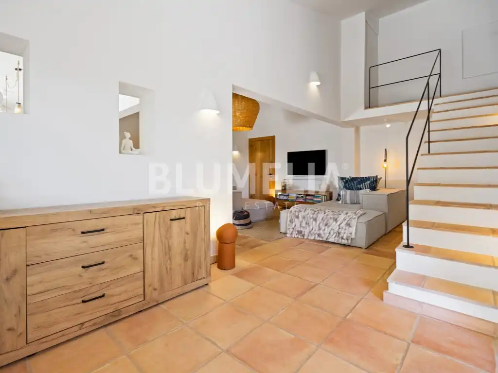 Sala de estar de Casa o chalet en venta en Jávea / Xàbia con Aire acondicionado, Jardín privado y Terraza