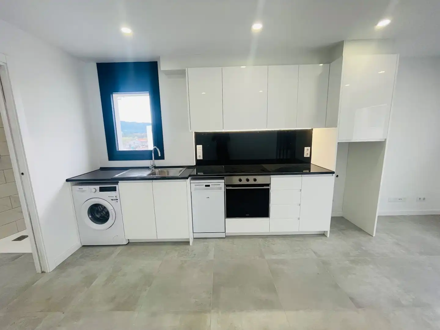 Kitchen of Duplexes for sale in Roses  with Air Conditioner, Heating and Terrace