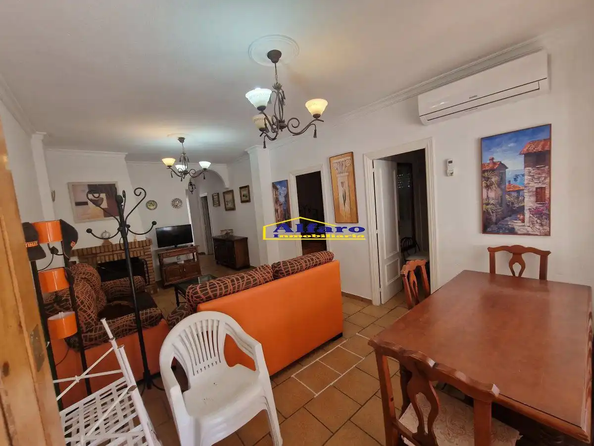 Sala d'estar de Casa o xalet en venda en Almonte amb Aire condicionat, Terrassa i Piscina