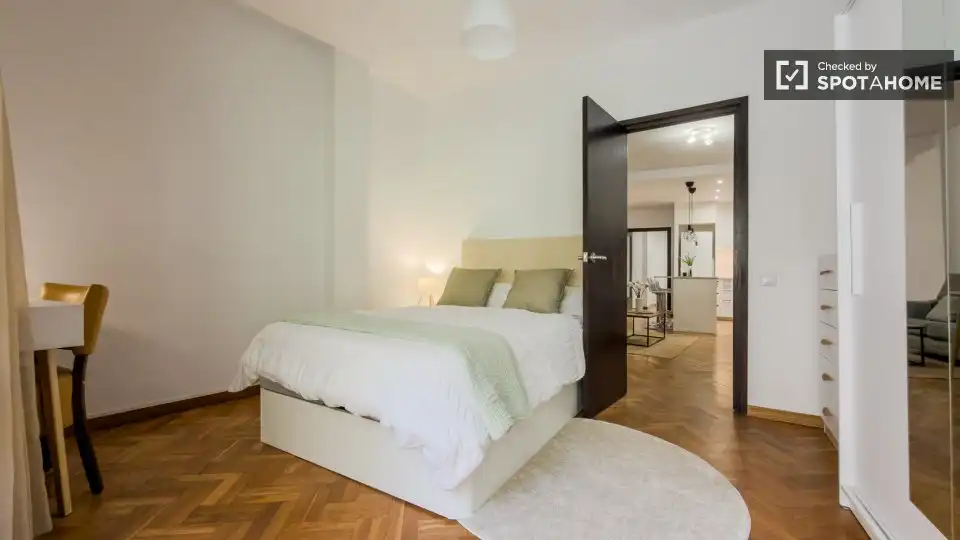 Habitación de Piso de alquiler en Barcelona con Aire acondicionado, Calefacción y Amueblado