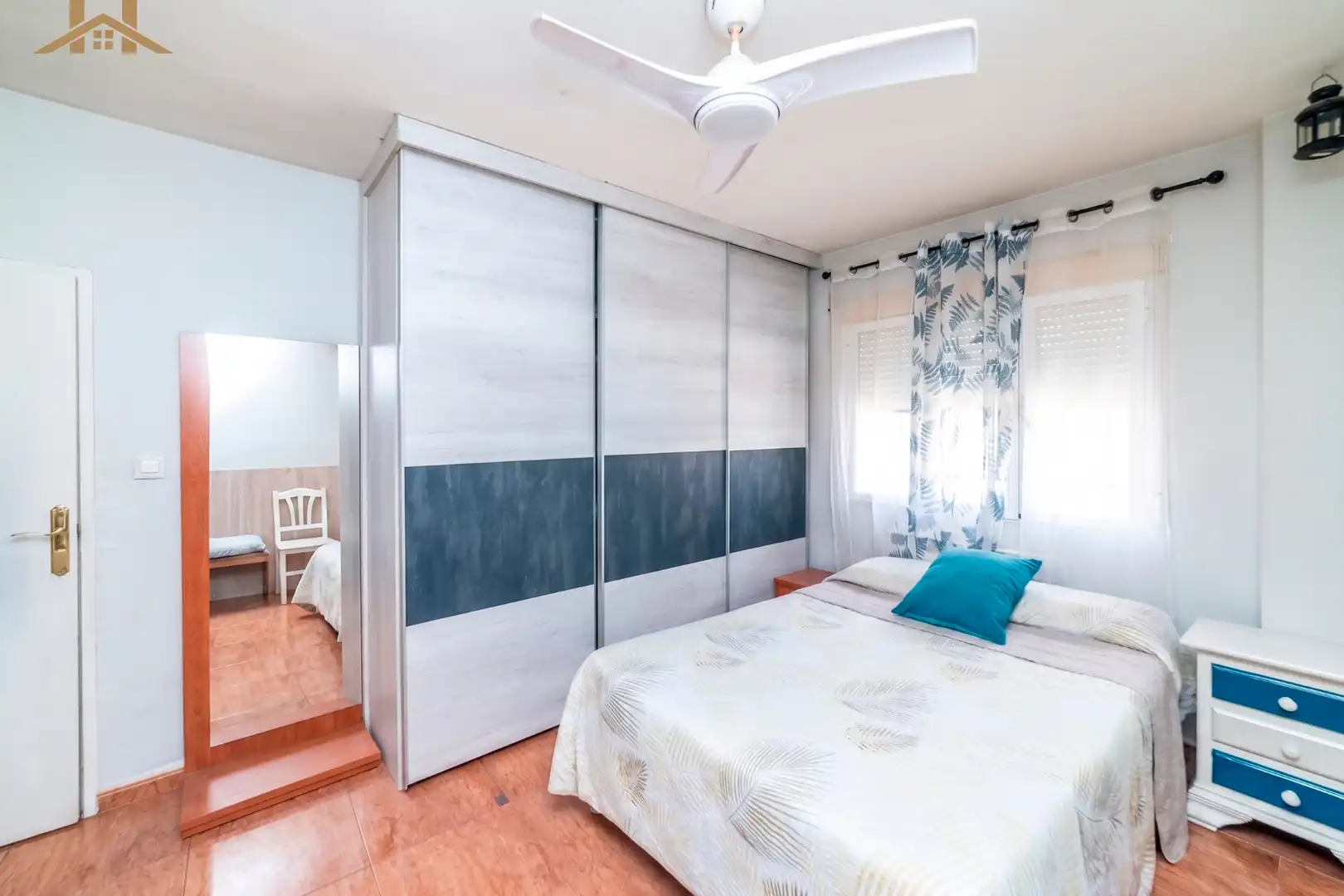 Schlafzimmer von Erdgeschoss zum Verkauf in Leganés mit Klimaanlage und Heizung
