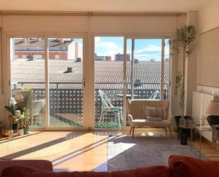 Living room of Flat for sale in Girona Capital  with Terrace