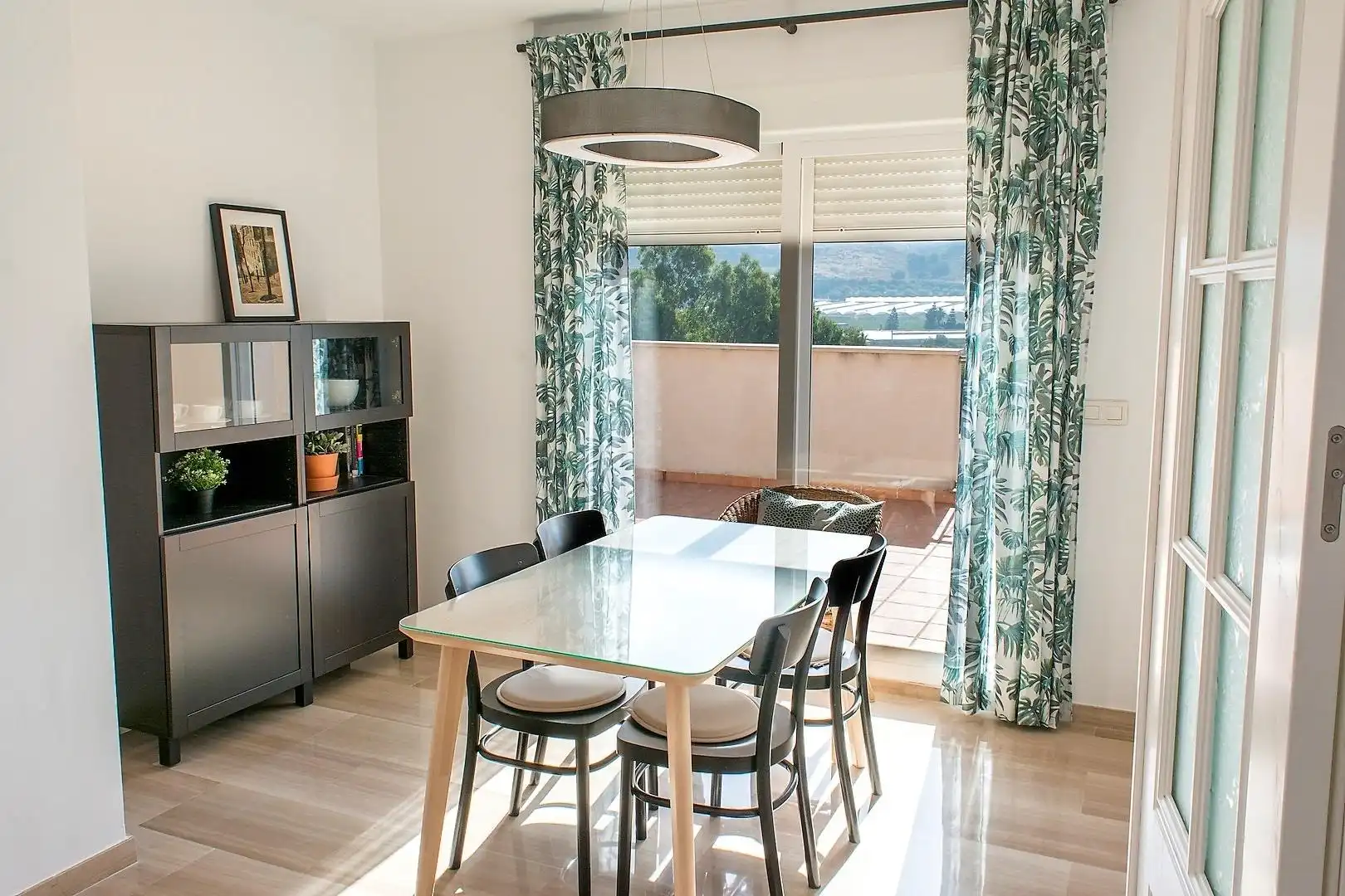 Dining room of Attic for rent in Torrenueva Costa  with Terrace, Furnished and Community pool