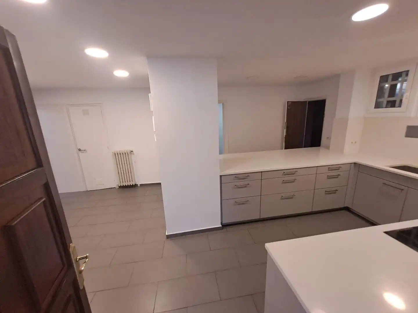 Kitchen of Flat for rent in Barcelona  with Air Conditioner, Heating and Parquet flooring