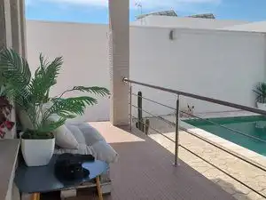 Terraza de Casa o chalet en venta en Ciudad Real con Aire acondicionado, Calefacción y Jardín privado