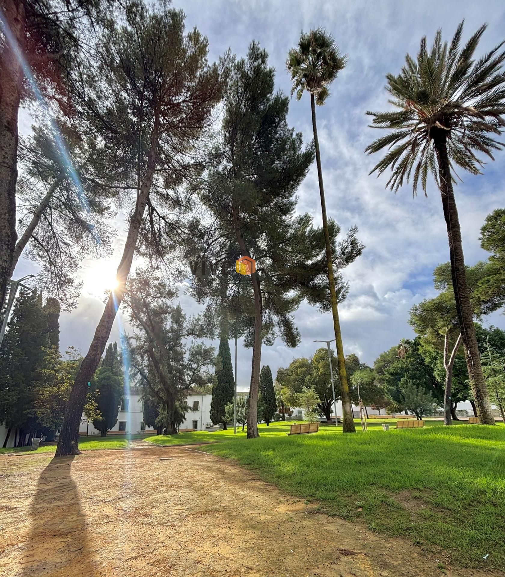 Vista exterior de Casa adosada en venta en Tomares con Aire acondicionado, Calefacción y Parquet