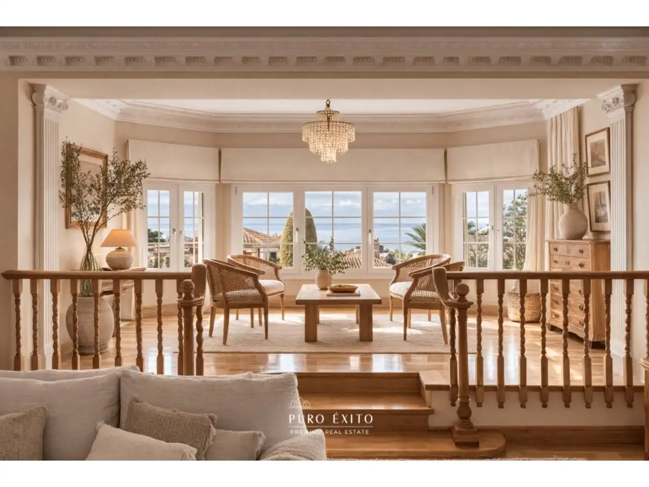 Living room of Houses for sale in Málaga  with Air Conditioner, Heating and Private garden