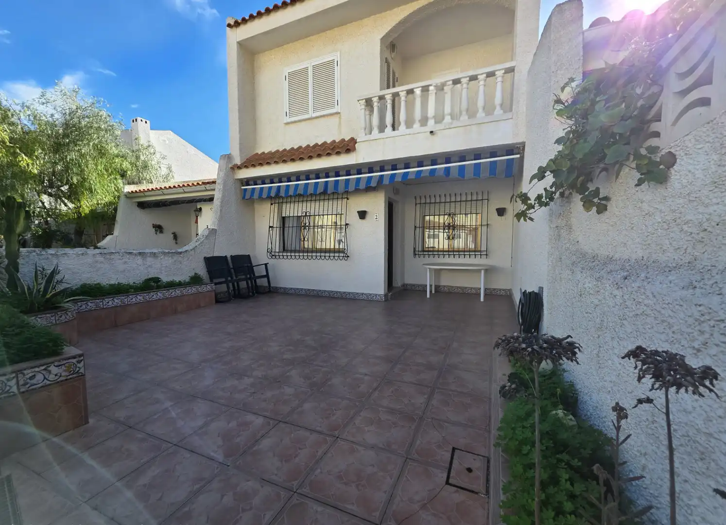 Jardí de Casa adosada en venda en La Manga del Mar Menor amb Aire condicionat, Jardí privat i Terrassa