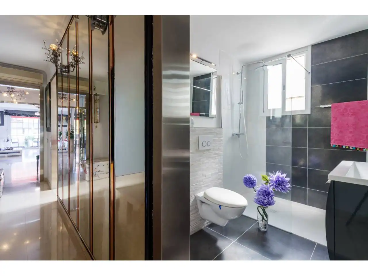 Baño de Ático en venta en Castelldefels con Calefacción y Terraza