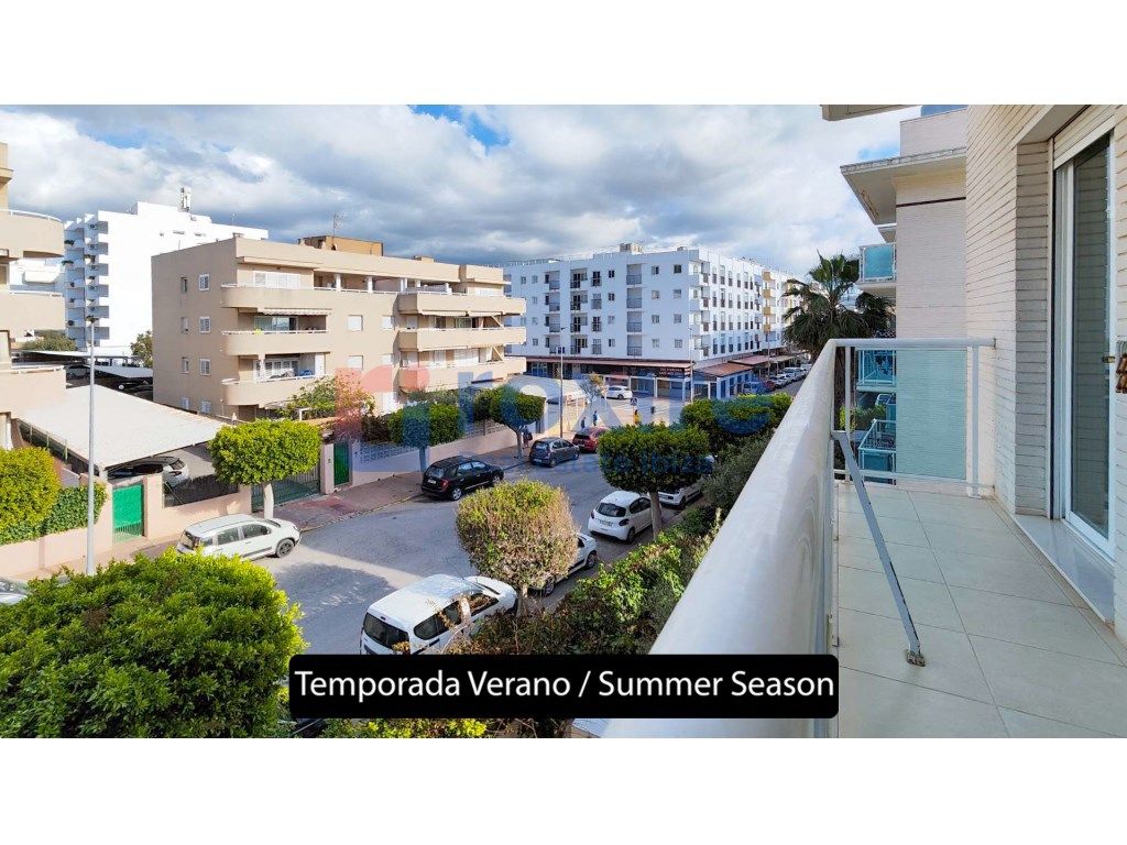 Exterior view of Flat to rent in Sant Antoni de Portmany  with Air Conditioner, Furnished and Oven