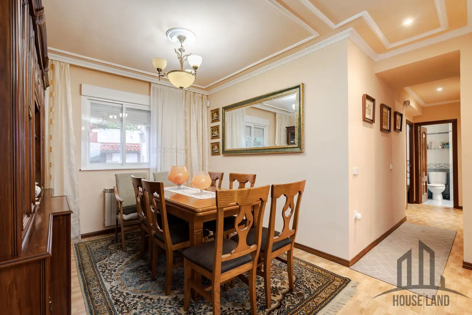 Dining room of Houses for sale in Fuentenovilla  with Air Conditioner, Heating and Private garden