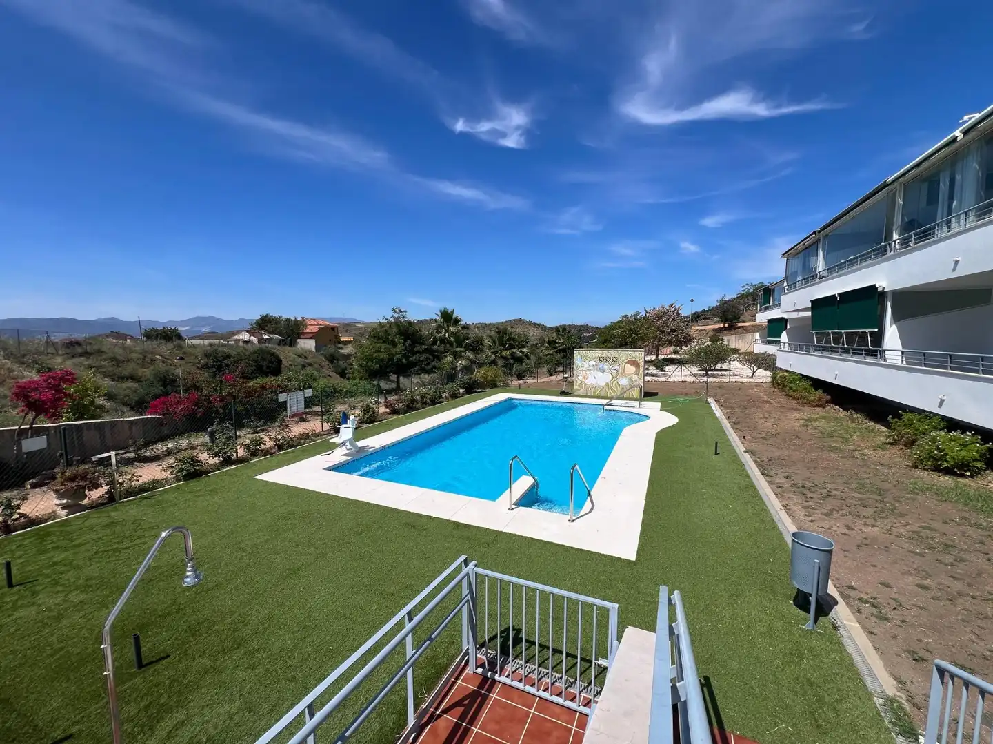 Swimming pool of Apartments for sale in Málaga  with Air Conditioner, Private garden and Terrace