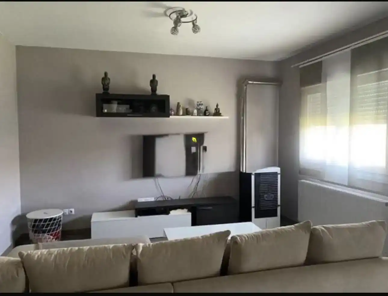 Sala d'estar de Casa o xalet en venda en Fontellas amb Aire condicionat i Balcó