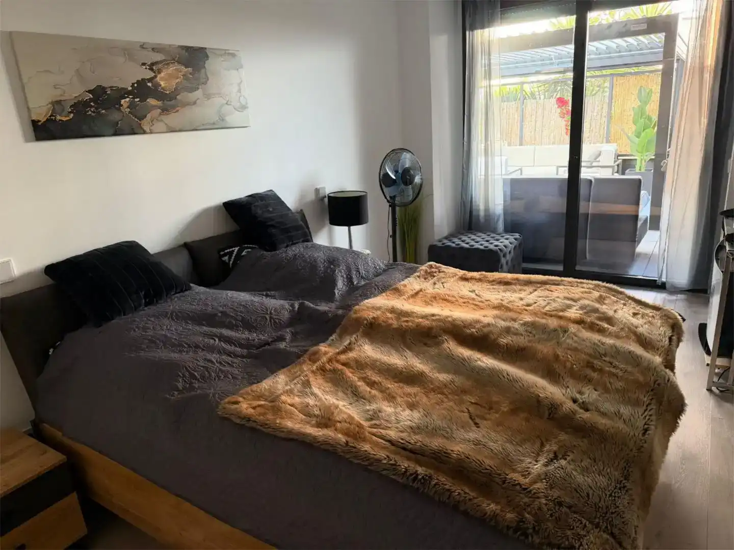 Schlafzimmer von Wohnungen zum Verkauf in  Palma de Mallorca mit Klimaanlage und Schwimmbad