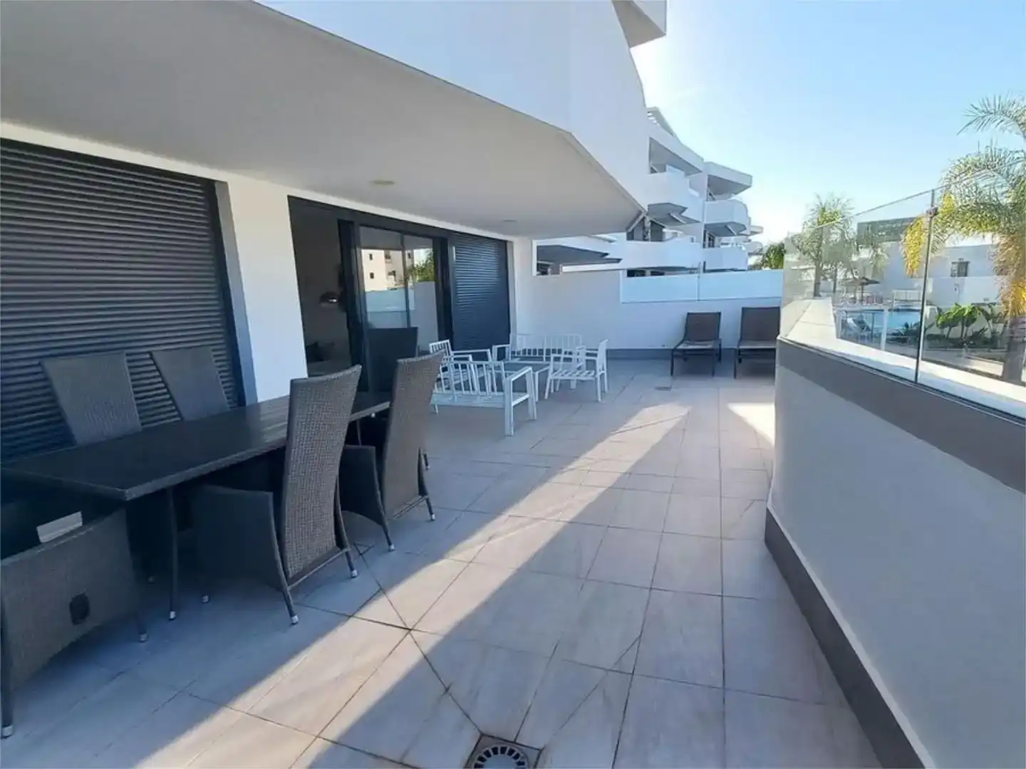 Terrassa de Pis en venda en Mijas amb Aire condicionat, Piscina i Balcó