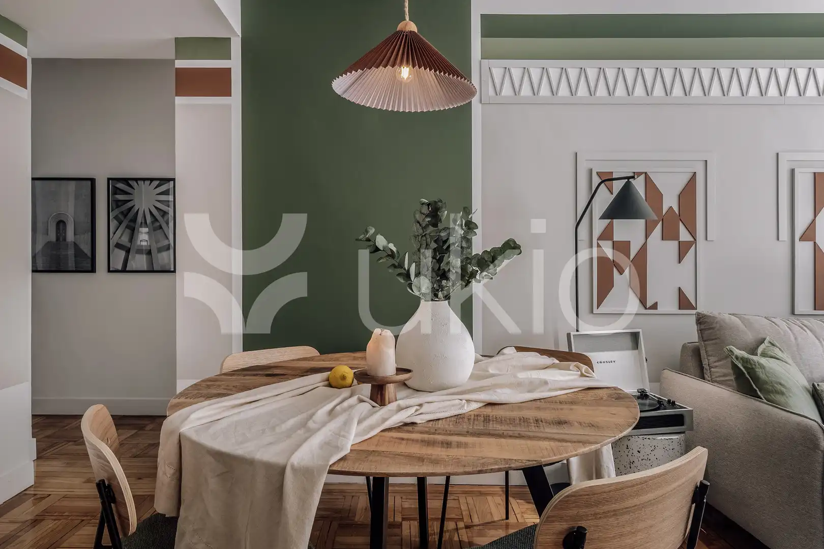 Menjador de Apartament de lloguer en Barrio de Salamanca
